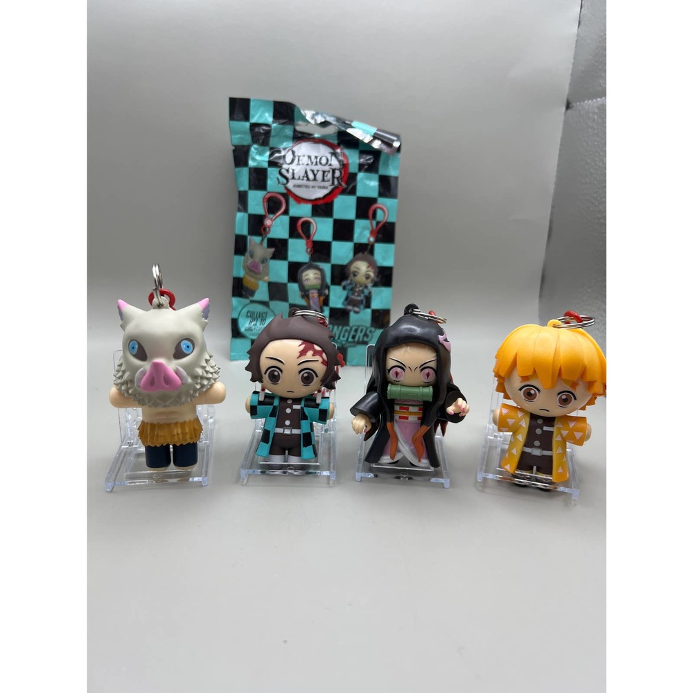 Demon Slayer Clip Hangers 4pc